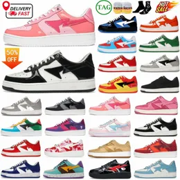 Män designer casual skor kvinnor sk8 låga sneakers nigo vit silver brun elfenben svart camo lila orange brun beige marinman mens kvinnor mode jogging t t9k3#