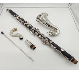 Buffet Bass Clarinet Professional Bb Clarinet Drop B Tuning Black Tube Clarinet Silvering Keys klarnet Brand Musical Instrument7160274