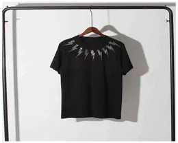 Jakość Neil Barrett 2021 Nowy szwy diamentowy Lightning Men039s Shortsleeved Tshirt Fashion Street Style 100 bawełny T3918106