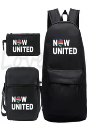 Zaino mochila ora united stampa 3 pc set zaino per adolescenti book book boys borse borse da viaggio da viaggio ogni giorno dello zaino3997608