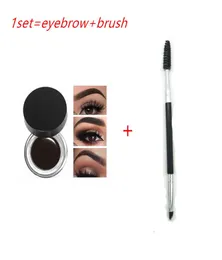 EPACK 2019 New Eyebrow Plus Brush Pomade Eyebrow Enhancers Makeup Eyebrow 11 Colors With Retail Package7024005