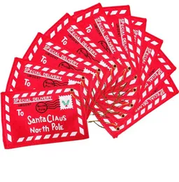 Santa Claus Red Christmas Greet Envelope Envelope Toy Christmas Decor Vals Xmas Girl Gifts Cards School Wedding Home Associory3745290