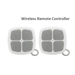 Controller 2st Wireless 433MHz Remote Controller KeyFob för WiFi GSM Home Alarm GSG90B och G90B Plus Smart Life Security Protection