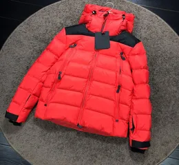 2020 men039s down jacket four zipper white duck down windproof down jacket for men039s coat black red green grey Ski suit U3705719