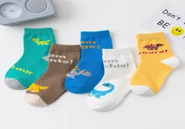 5 Stil Baumwoll Dinosaurier Baby Socken Gummi Slipesistant Floor Socken Cartoon kleine Kindersocken 13 Baby2176464