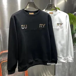 London Designer bluzy męskie bluzy pullover 3D haft wytłaczane litery luksusowe bluzy 100% bawełny mężczyzna streetwear streetwear Asia M-5xl