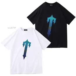 Draw Print Mens Sommer Trapstar Modeseltuch Rock Star Designer Golf T Man Marke T -Shirts Shirt Womans Wuxh789