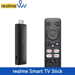 Box realme Smart Google TV Stick 1GB 2GB RAM 8GB ROM ARM Cortex Bluetooth 5.0 Google Assistant TV Stick Global Version media player