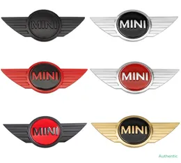 Car Carbon Carbon Fiber 3D Metal Stickers Emblem Badge for Mini Cooper One R52 R52 R53 F55 F56 R57 R58 R59 Accessories6010029