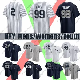 99 Aaron Judge Baseball Jersey Juan Soto Gerrit Cole Anthony Rizzo Derek Jeter DJ Lemahieu Josh Donaldson Yankees Giancarlo Stanton Gleyber Torres Rivera Hicks