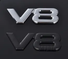 V8ロゴのためのカーステッカーオートバッジエンブレムデカール