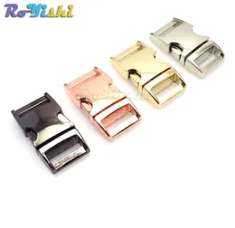 12pcslot 58 Quot16mm 4 Renk Metal Paracord Buckle Yan Salış Tokası Küçük Köpek Yakası Klipsleri Paracord Prangaları Accessories1254256