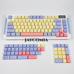 Stand PBT Keycaps XDA Profil Personalisierte englische japanische koreanische russische Keycap -Farbstoff -Sublimation für die mechanische Tastatur von Kirschen mx