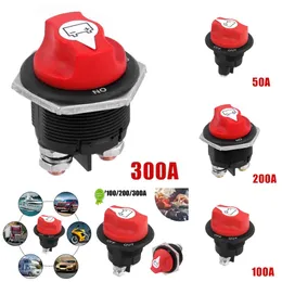 New Car Switch Rotary Disconnect Safe Cut Off Power Isolator Disconnecter Auto Motorcycle Boat Battery Circuit Breaker Parts