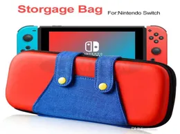 Nintendo Switch 콘솔 케이스 내구성 게임 카드 스토리지 가방 운반 케이스 하드 에바 백 쉘 휴대용 보호 파우치 5319844