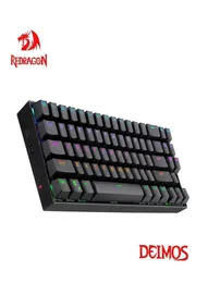 Redragon Deimos K599 KRS RGB USB Mechanical Gaming -Tastatur 24G Wireless Dual -Modus Red Switch 70 Tasten Russische USA 2106101169320