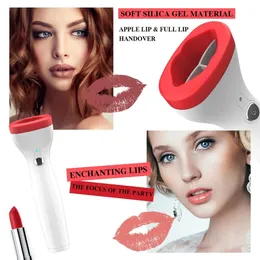 Silicone Lip Plumper Device Automatic Lip Plumper Electric Plumping Device Beauty Tool Fuller Bigger Thicker Lips 240407