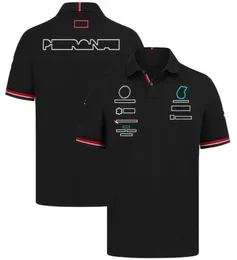 F1 -Team T -Shirt 2022 Kurzarm Polo -Shirt Men039s Lapel Sport Racing Anzug 1126259