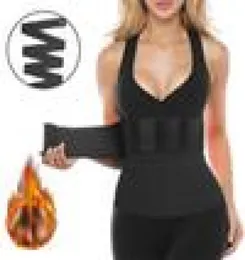 Wrap Wrap Waist Trainer mi stringe la cinghia di modellazione dimagrante Tummy Control Control di controllo neoprene Sauna Body Shaper 220112870988