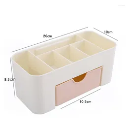 Storage Boxes Cosmetics Stationery Home Jewelry Nail Art Toolbox Cotton Piece Pen Box Desktop Holder