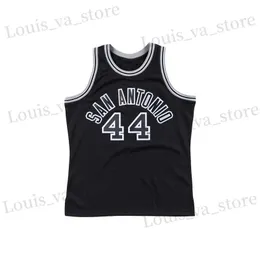 Camisetas masculinas de verão Novo pulôver redondo de malha de malha de malha de pescoço Spurs Spurs Support Top Sless Basketball Training Top Top Sportswear T240408