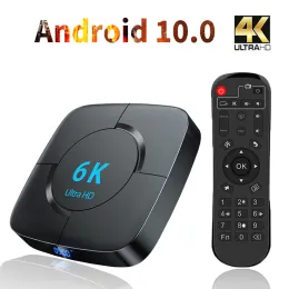 Box Smart TV Box 16G 32G 64G 6K YouTube BT Media Player Premium WiFi 2.4G 5.8G IPTV Set Top Box