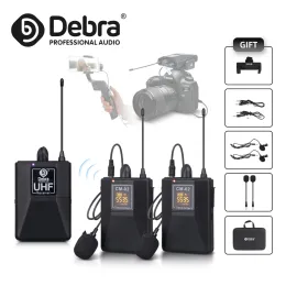 Микрофоны Debra CM -серия UHF Беспроводной лавальер микрофон с 30 селектируемыми каналами.