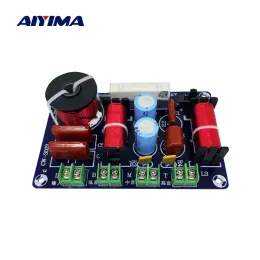 Tillbehör Aiyima 250W 3 -vägs Audio Professional Högtalare Crossover Treble Midrange Bass Independent Högtalare Filter Frekvens Divider 1 st