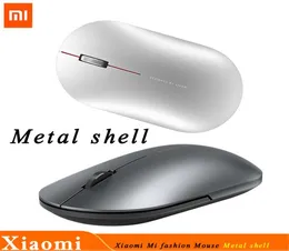 Xiaomi Mi MO MOUSE Wireless Bluetooth Game Mouses 1000DPI 24GHz Link Wifi Mini Mini Metal Portable6779599