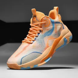 الصيف الجديد Camo Meesh Basketball Shoes الكلاسيكية أبيض أزرق أصفر دراجة رياضية الأحذية الرياضية المصمم للرجال التدريب المرن أحذية الركض المسطح أحذية كبيرة 39-48