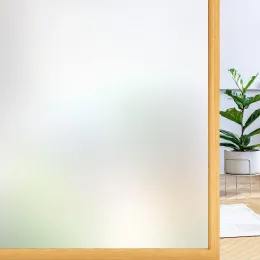 Filmler Pencere Film Gizliliği Cam Pencereler İçin Gizlilik Buzlu Statik Tutun Tutkal Çıkarılabilir Opak Opak Self Selfopife Anti UV Home Office Matt