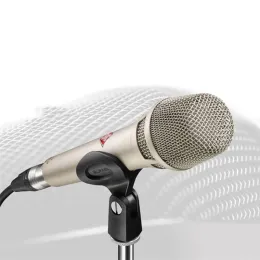 الميكروفونات Neumann KMS105 Supercardioid Professional مكثف ميكروفون لتسجيل الكمبيوتر للألعاب غناء كاريوكي الصوتية