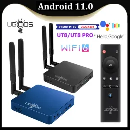 Box Ugoos UT8 Pro TV -Box Android 11 8GB 64 GB RK3568 WiFI 6 1000m LAN BT5.0 SET TOP BOX 4K Media Player UT8 Besser als am6b Plus