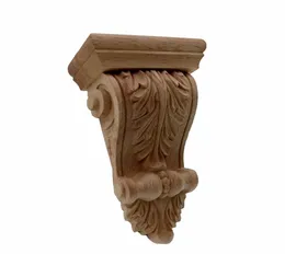 RUNBAZEF Furniti per applique intagliati in legno in legno naturale Vintage Decorazione per la casa Accessori Maison Accessori moderni Feng Shui 2110216176609