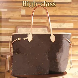 Moda luksusowe torby damska torba naverfull M40995 2 PCS Zestaw z portfelem Kobiet torebki Messenger Composite Bag na ramię drogowa oryginalna jakość