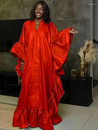 Ethnic Clothing Femme Bazin Riche Dashiki Robe For African Women Party Evening Gowns Daily Long Dress Shiny