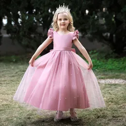 Sweet Wine Green Pink Champagne Jewel Girl's Birthday/Party Dresses Girl's Pageant Dresses Flower Girl Dresses Girls Everyday Skirts Kids' Wear SZ 2-10 D408275