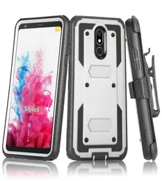 Phone Cases For T Mobile Revvl 5G Rugged Shell Holster Protector With kickstand Defender Heavy Duty Cover6819876