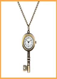 Cały 100pllot Golden Snitch Pocket Key Watches Naszyjnik z łańcuchem zabytkowe kieszonkowe zegarki PW0149895993