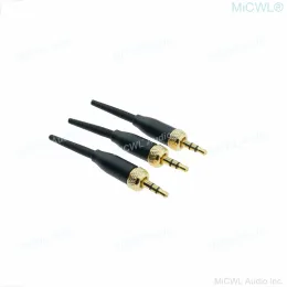 Accessories Replaceable plugs Golden 3.5mm Sterel Lock for Sony D11 V1 Sennheiser SL HeadMic MKE ME2 ME4 HSP2 Microphones Spare Connector