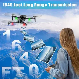 Ultimate Drone with 4K Camera for Adults - Long Range Video Transmission, 3, 6-Min Flight Time, Auto Me, Circle Fly, Waypoint Function