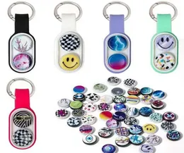 Puck Fitget Toy Magnetic Buckle Fingertip Elastic Release Magnet Magnetic Keychain7661344