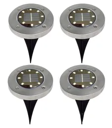 8 luzes solares LED Luzes de decoração ao ar livre Luzes de piso do jardim Luzes de decoração de pátio Fast DHL8106207