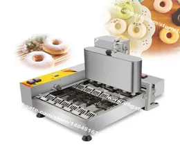 6pcsrow aço inoxidável pesado 110V 220V Mini Machine de donut de donuts elétrico 220V Fryer3736334