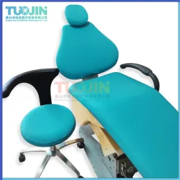 Yastık diş sandalye koltuk kapağı 4pcs/1set dental sandalye kapağı ünitesi yıkanabilir toz geçirmez diş hekimi tabure koltuk arkalık yastık kapak koruyucusu