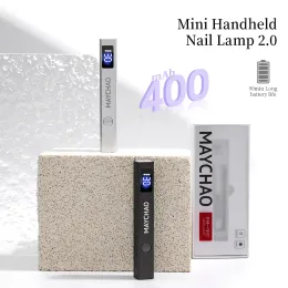 Torkar Ny design Portable Mini Nail Dryers Quick Dry Wireless UV LED Lamp Professional Gel Lamp för Nail Art Salon Mini Ficklight Pen