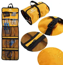 Acessórios para armazenamento de bolsas de carabiner Equipamentos de suprimentos ao ar livre organizados cabos de escalada portáteis leves e webbi3632025