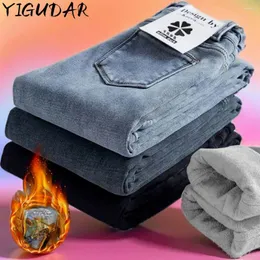 Kadın Kotları Sonbahar Kış Kadın Kadın Kadife Yüksek Bel Skinny Pantolonlar Sıradan Sıcak Pantolon İnce Stretch Streç bayanlar denim kalem