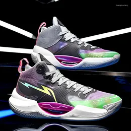 Basketball Shoes Crlaydk Mens Arch Suporte tênis High Top Running Walking Fitness Gym Sports Sports Outdoor Trainer Tennis