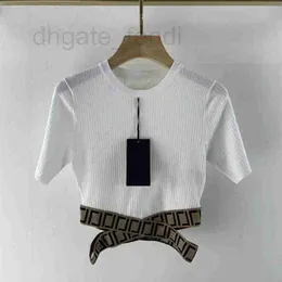 مصمم تي شيرت للسيدات 22new Women F Letterning Teching Tee Shortived Tee Spring and Summer Treatable Rece